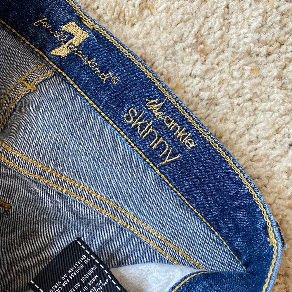 7 For All Mankind Ankle Skinny
